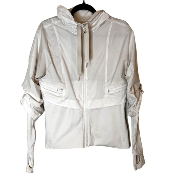 RARE Lululemon Seek the Peak Jacket- White Size 8 - Picture 3 of 10